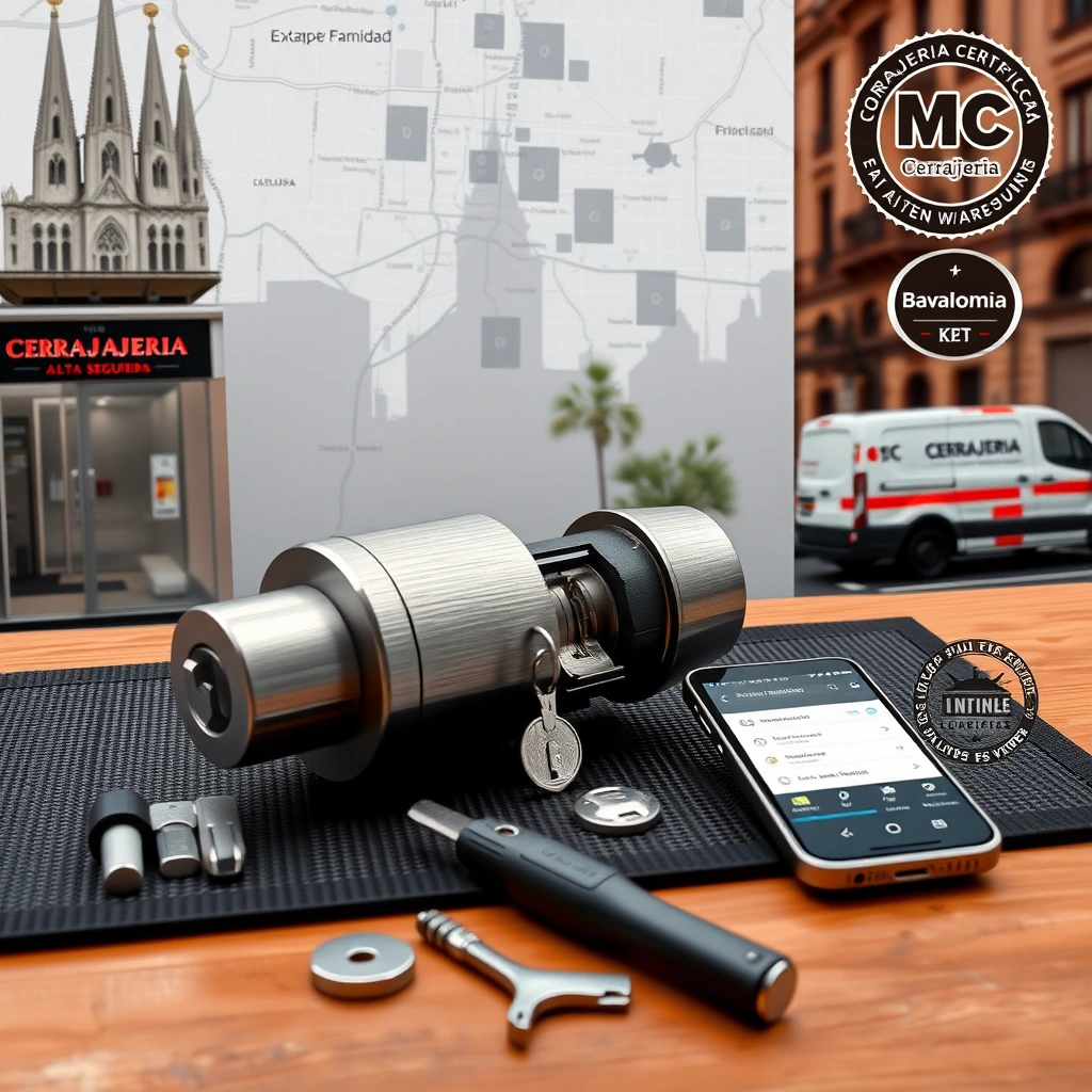 Professional image related to Donde puedo encontrar cerrajeros que cambien cerraduras de alta seguridad en Barcelona with high-quality visual elements